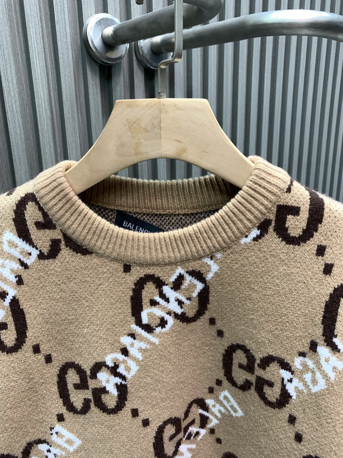 グッチ バレンシアガ コラボ ニットセーター 限定人気 A31252
