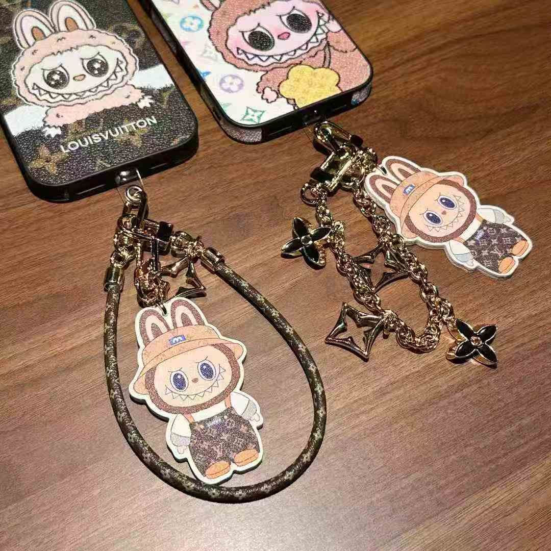 ルイヴィトン iPhone16/15/14/13ケース ストラップ付き