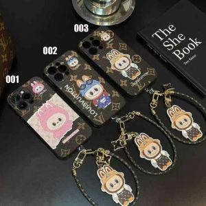 ルイヴィトン iPhone16/15/14/13ケース ストラップ付き