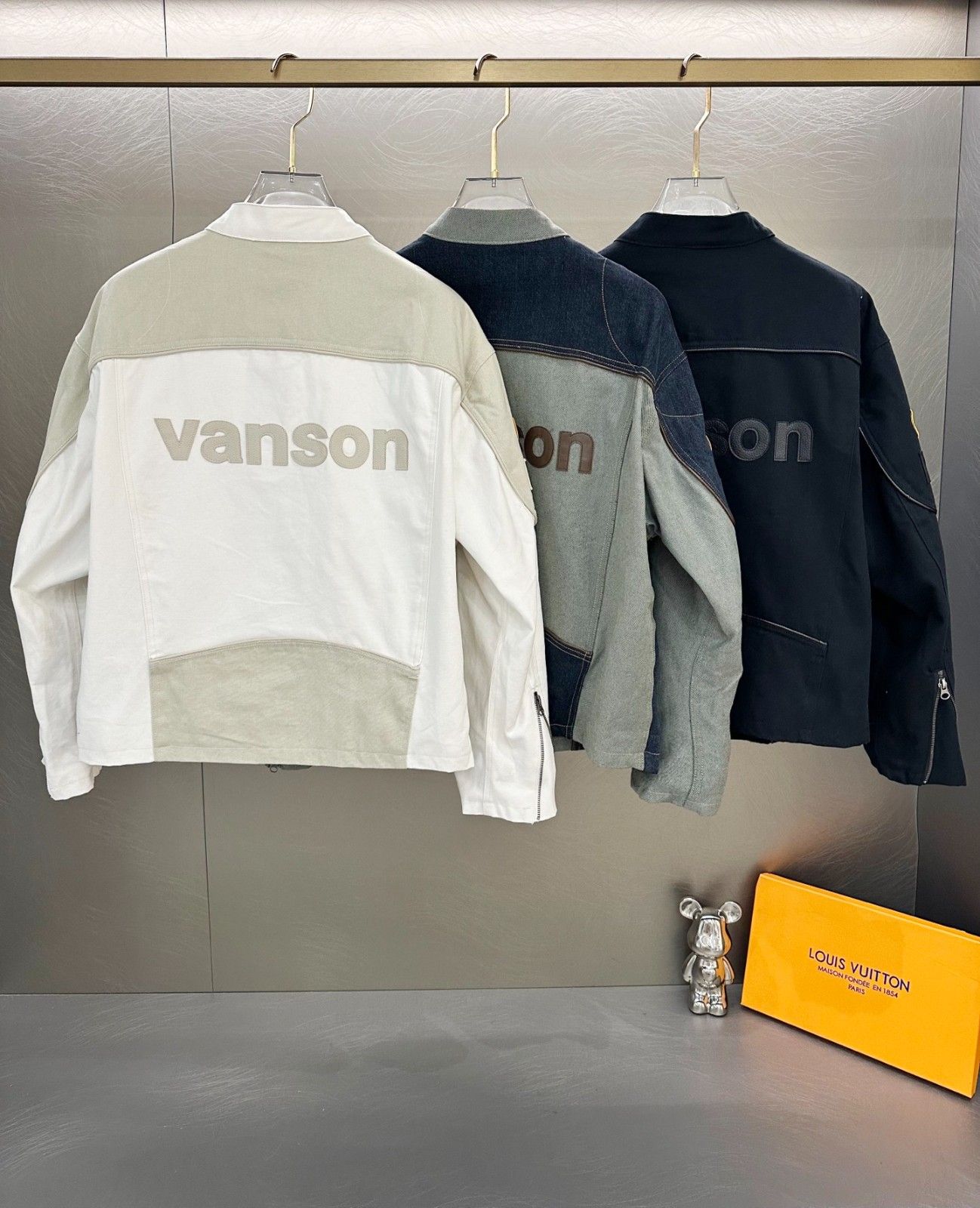 Supreme x Vanson Leathers x Cordura ジャケット レザー 高品質 ゆったり A31294