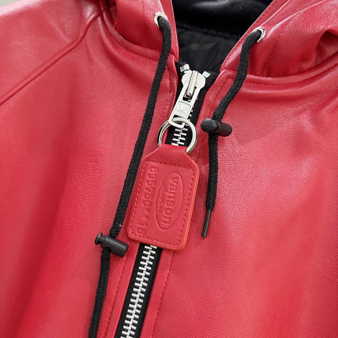 Supreme x Vanson Leathers ジャケット レザー フード付き 高品質 A31293