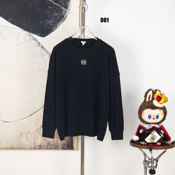 ロエベ スウェットシャツ 高品質 刺繍ロゴ A31280