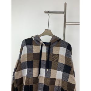 ルイヴィトン フード付きニットセーター パーカー 男女向け A31313