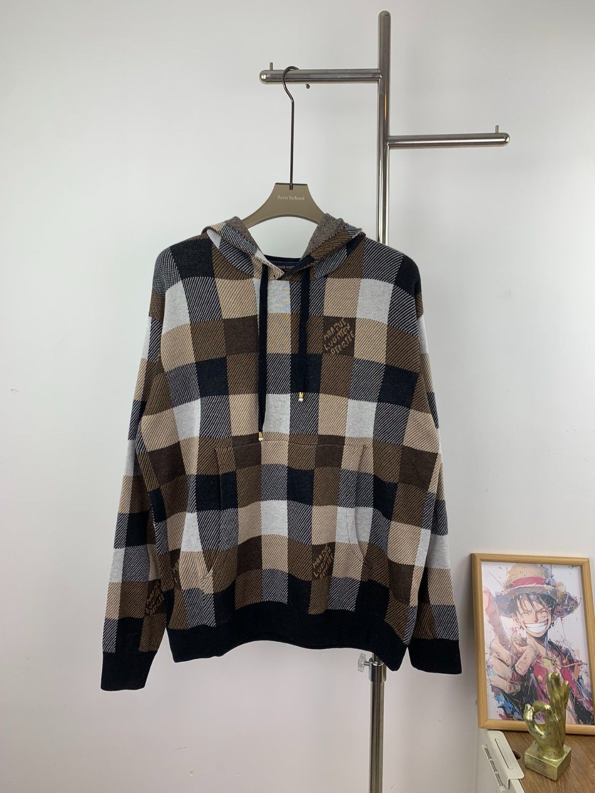 ルイヴィトン フード付きニットセーター パーカー 男女向け A31313