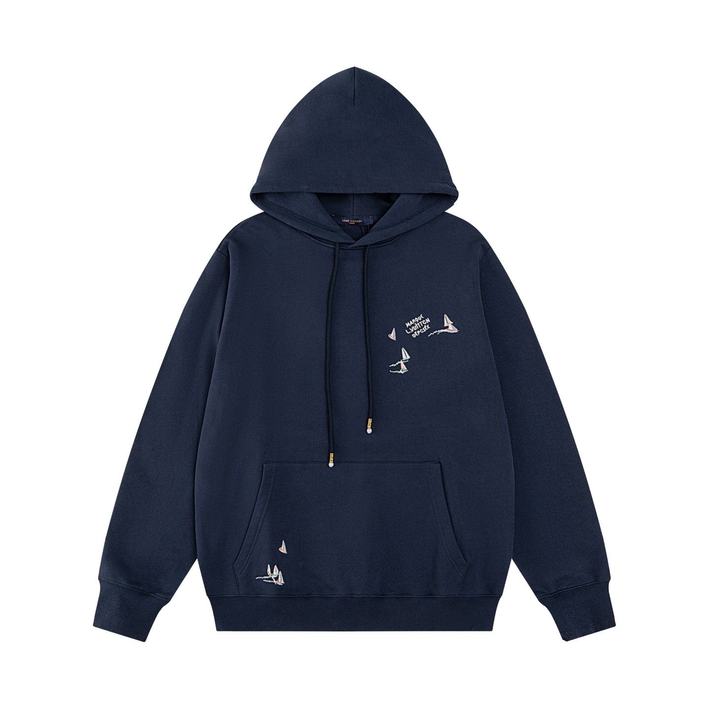 ルイヴィトン パーカー 刺繍ロゴ フード付き 高品質 A31300