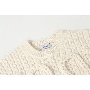 ロエベ ベスト ウール ケーブル編み 高品質 A31323
