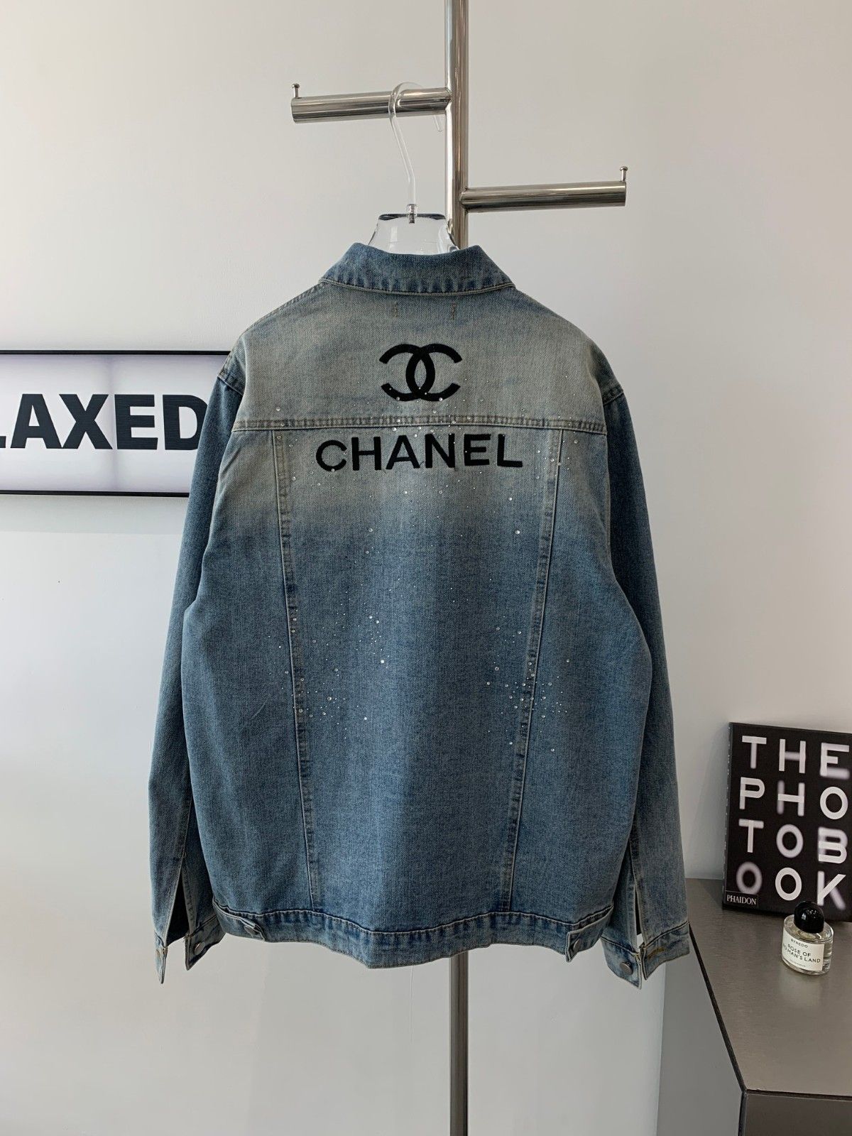 シャネル デニムジャケット メンズ レディース オシャレ A31311