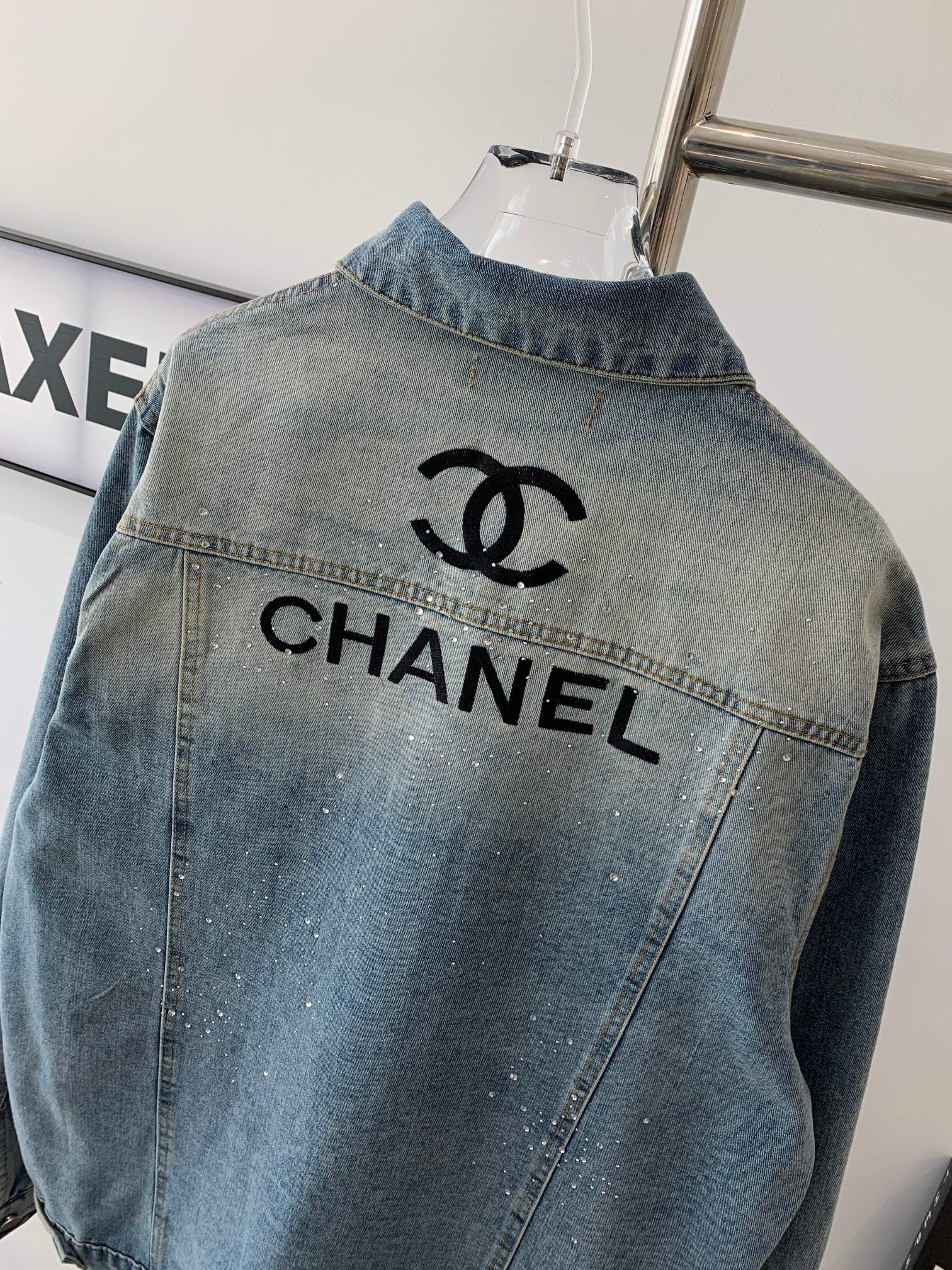 シャネル デニムジャケット メンズ レディース オシャレ A31311