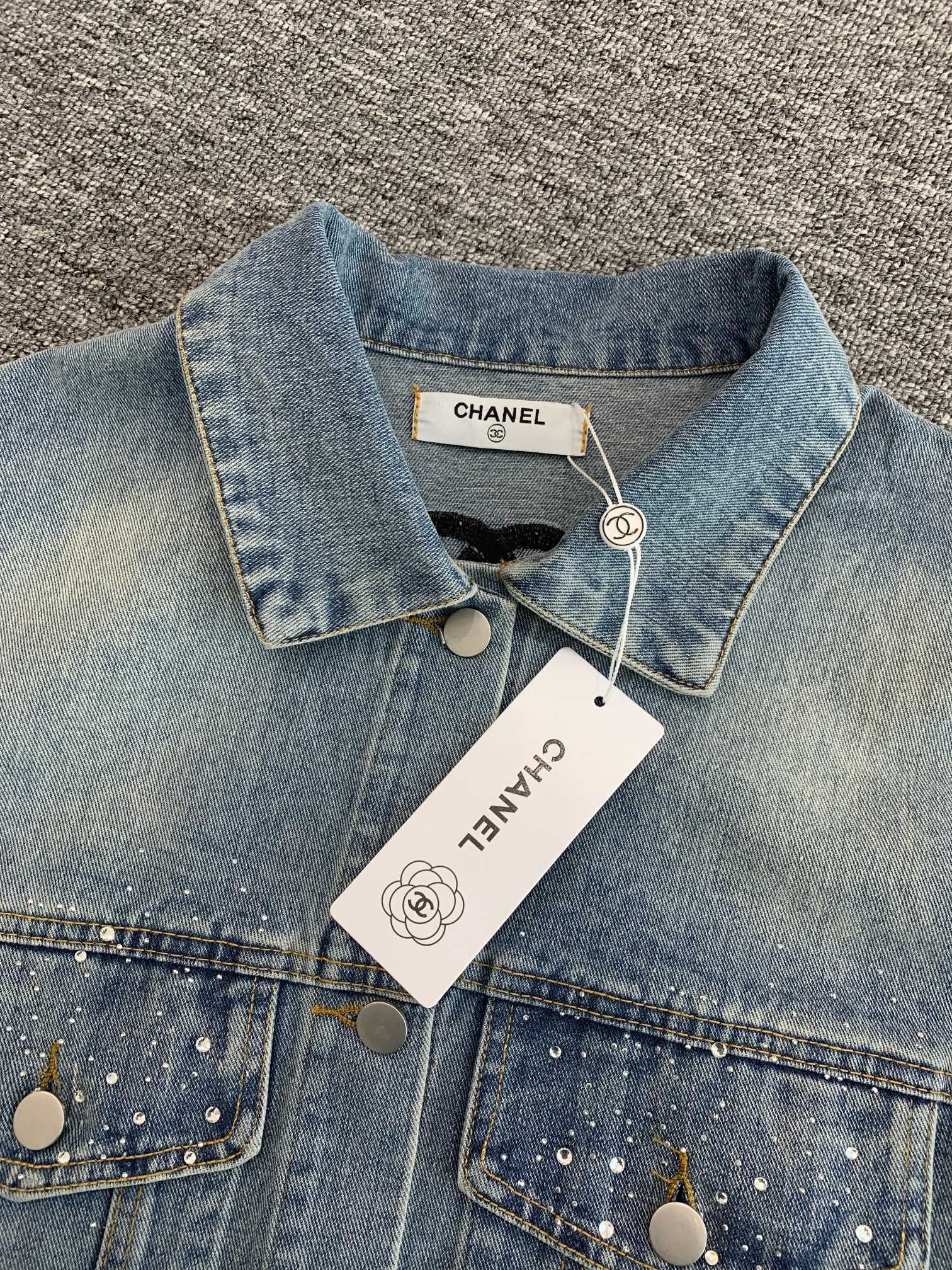 シャネル デニムジャケット メンズ レディース オシャレ A31311
