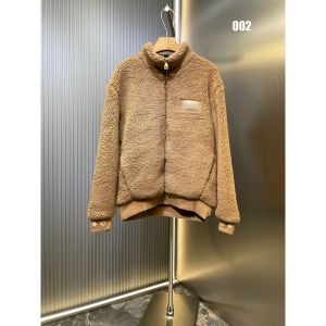 ルイヴィトン ジャケット 秋冬用スエード ベルテッド A31343