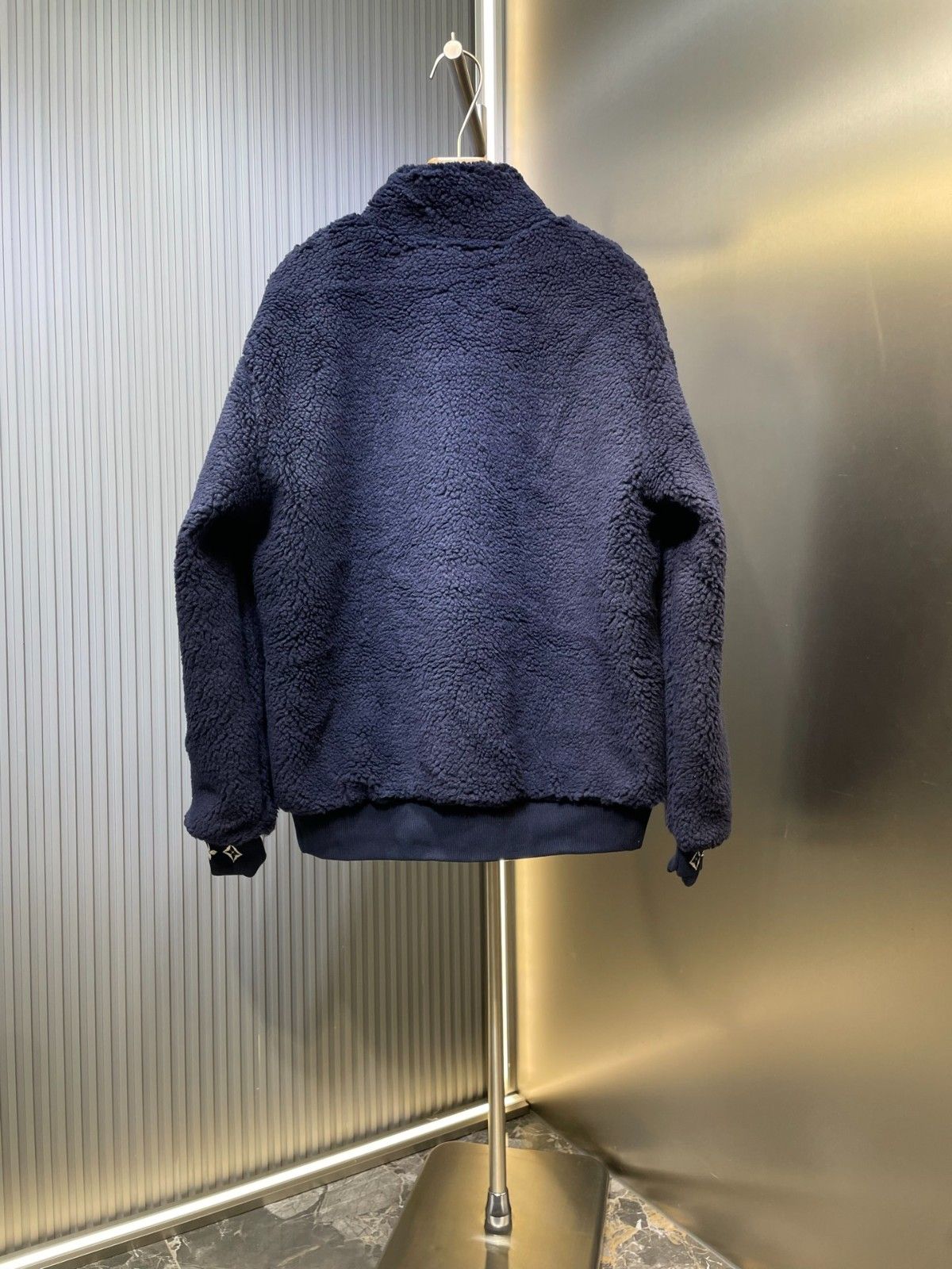 ルイヴィトン ジャケット 秋冬用スエード ベルテッド A31343