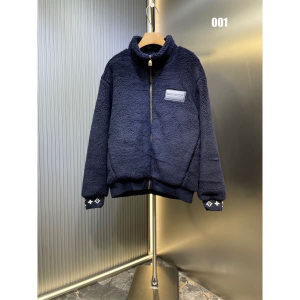 ルイヴィトン ジャケット 秋冬用スエード ベルテッド A31343