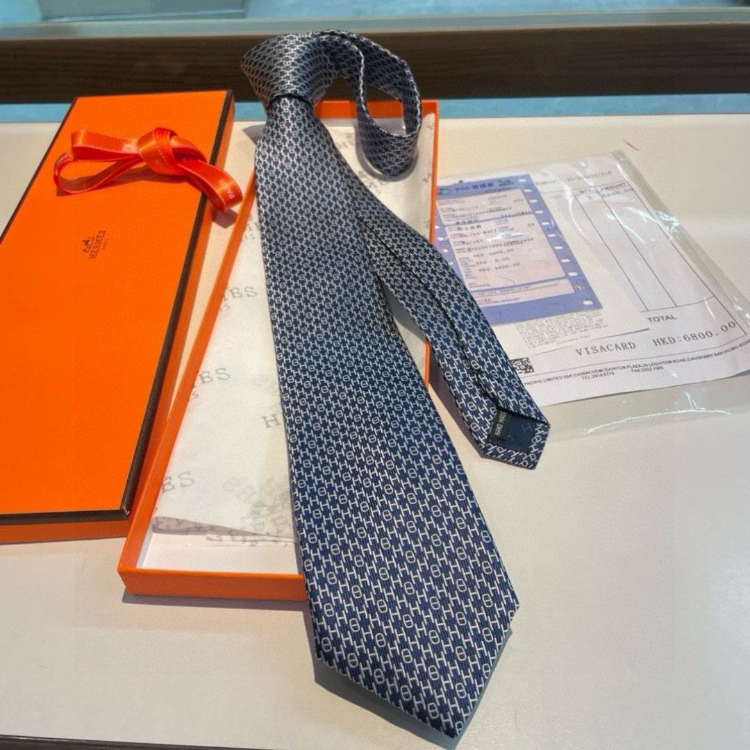 エルメス ネクタイ メンズ ビジネス シルク A31350