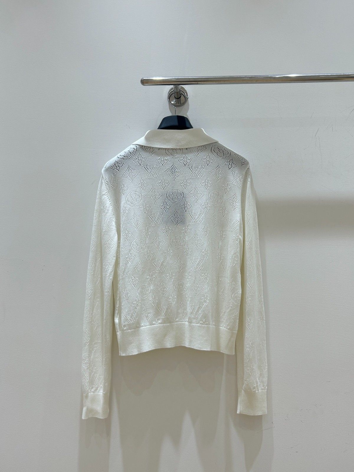 ルイヴィトン ニット 長袖 透かし編み レディース 高品質 A31367