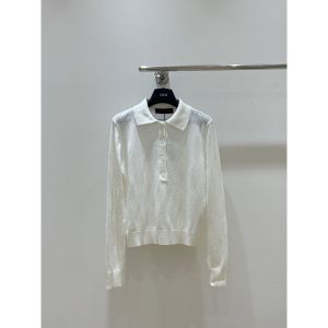 ルイヴィトン ニット 長袖 透かし編み レディース 高品質 A31367