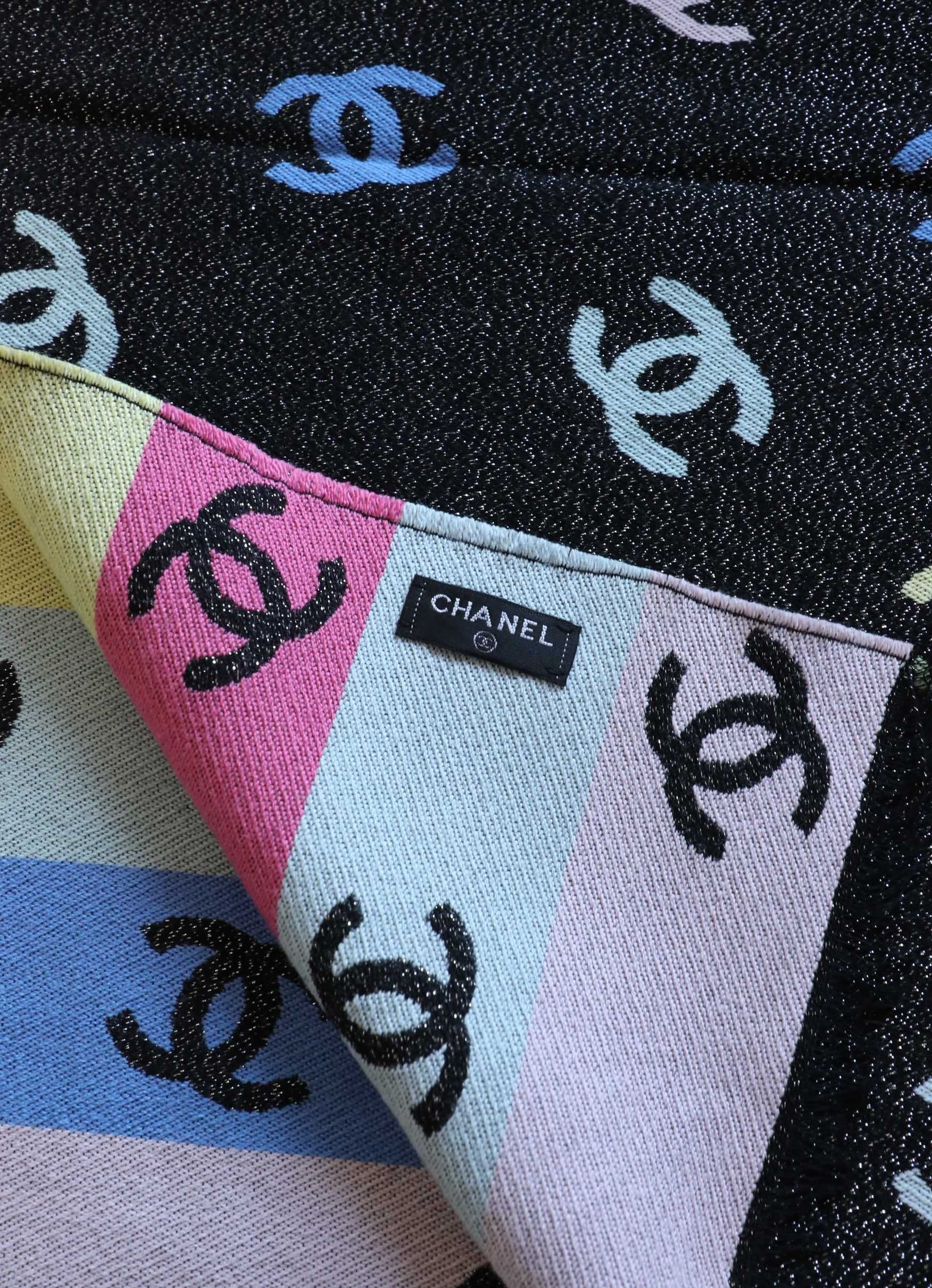 シャネル マフラー 秋冬 オシャレ A34375