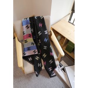 シャネル マフラー 秋冬 オシャレ A34375