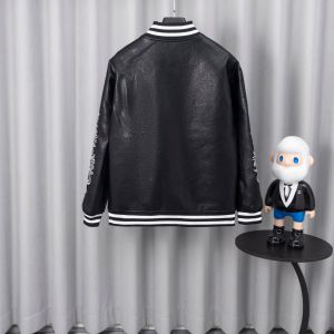 クロムハーツ レザージャケット スタジャン ゆったり A31360