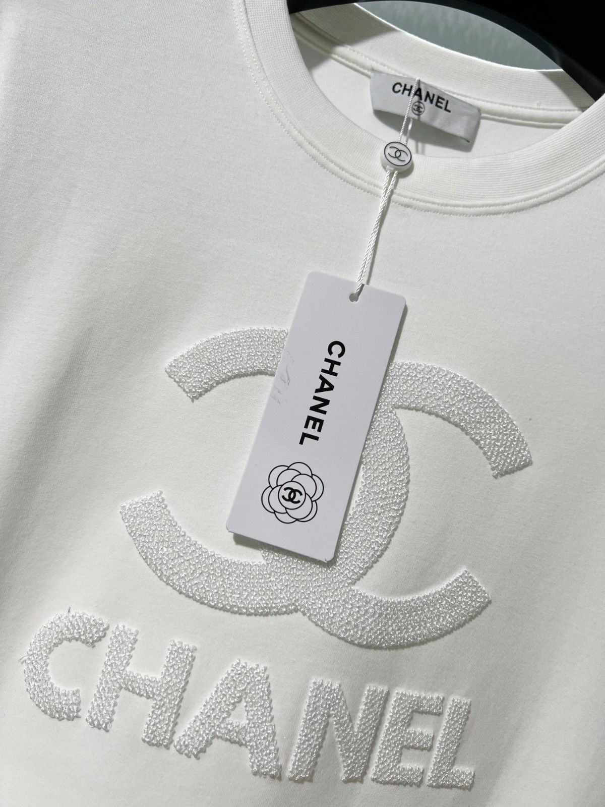 シャネル 長袖tシャツ ロンT コットン カジュアル A31378