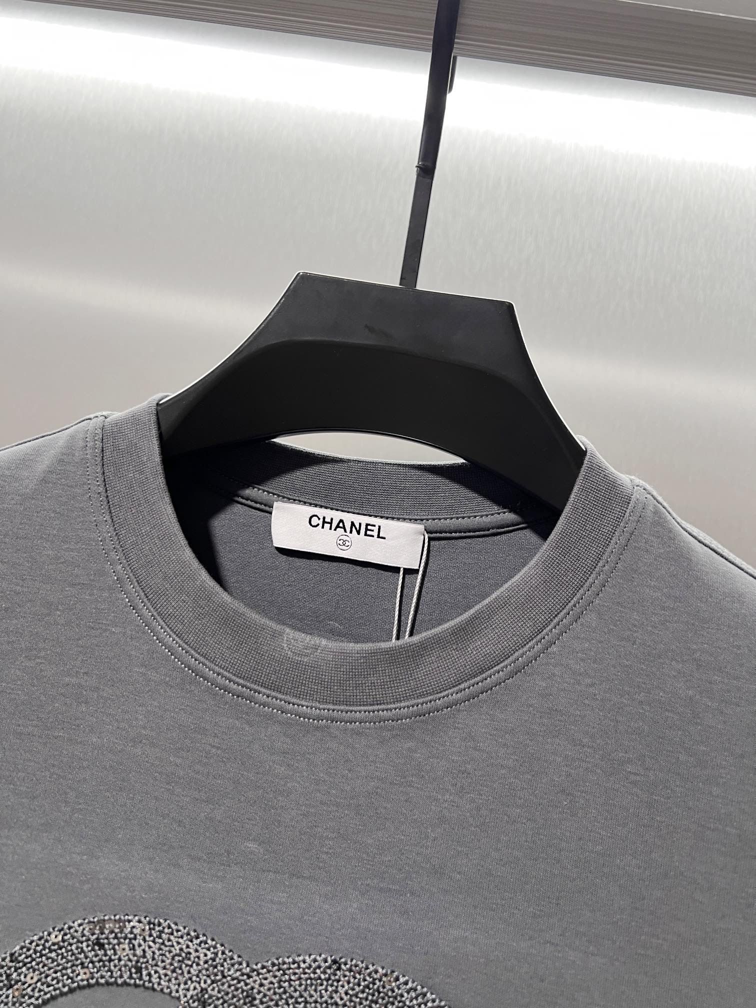 シャネル 長袖tシャツ ロンT コットン カジュアル A31378