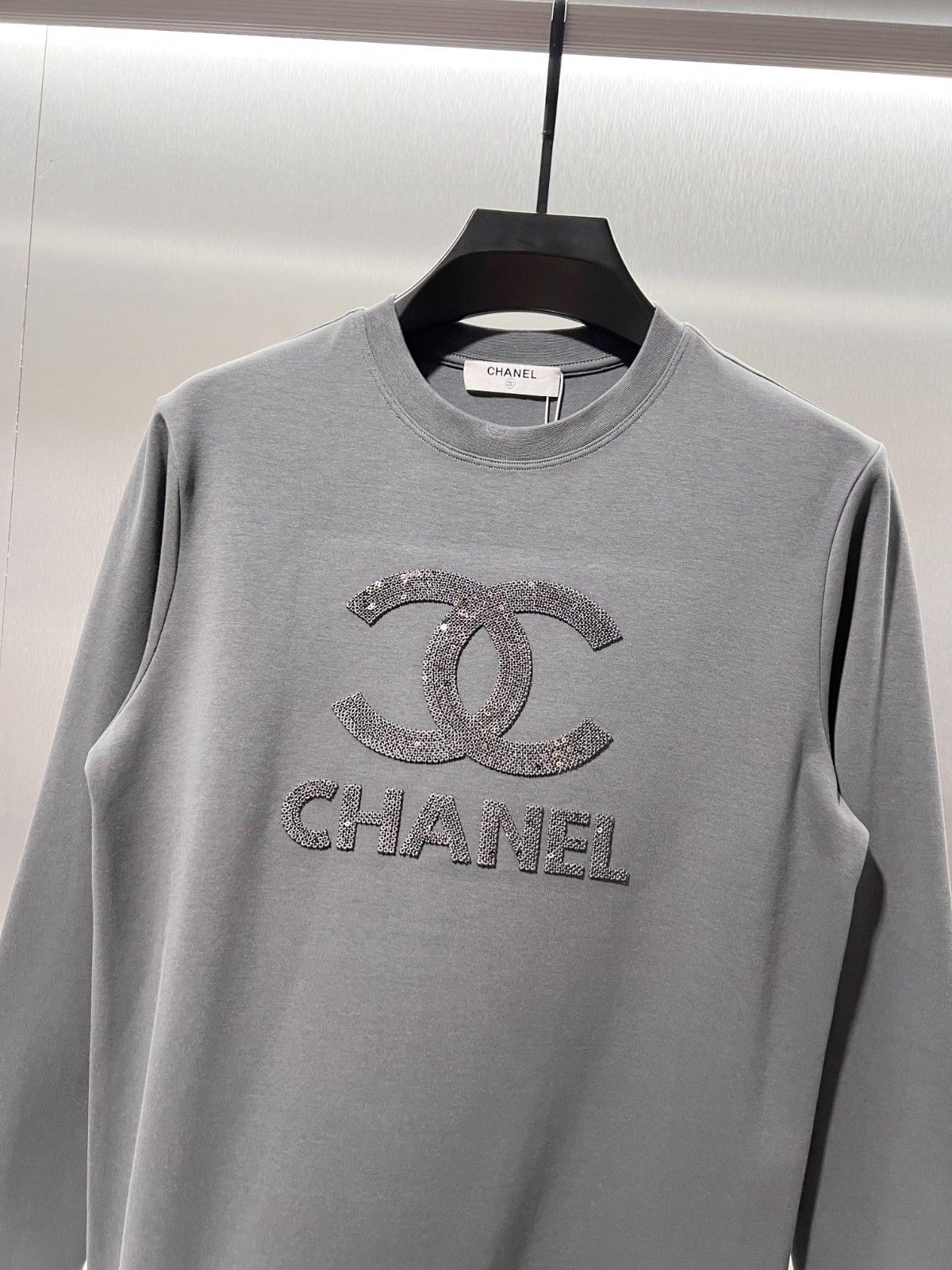 シャネル 長袖tシャツ ロンT コットン カジュアル A31378