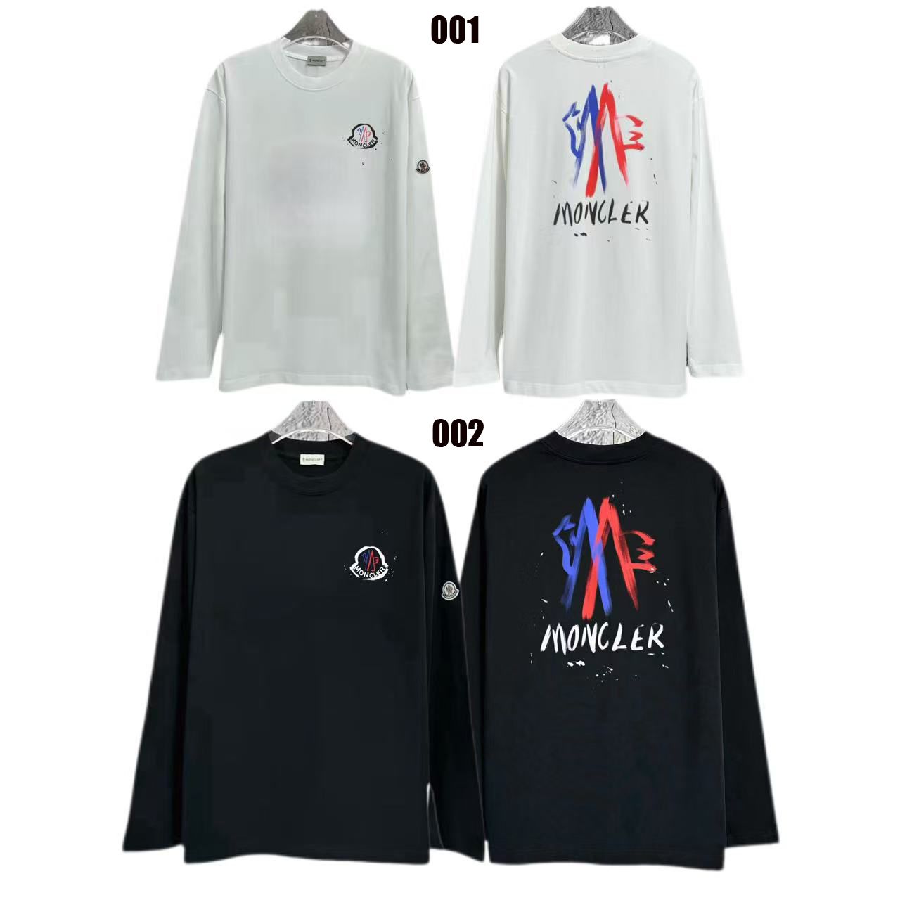 モンクレール 長袖Tシャツ ロンT プリント OSサイズ A31384