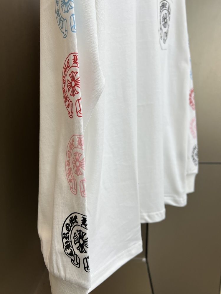 クロムハーツ 長袖Tシャツ プリント コットン A31382