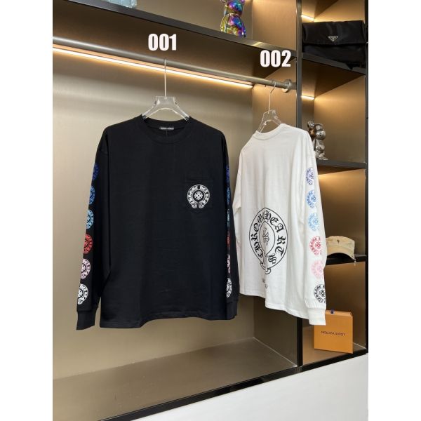 クロムハーツ 長袖Tシャツ プリント コットン A31382