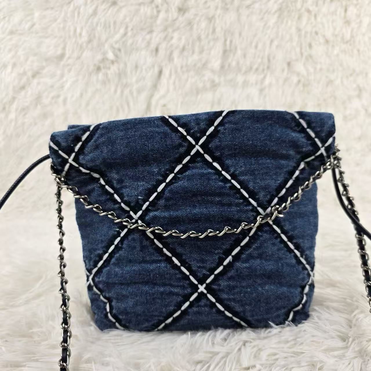 シャネル デニムバッグ ショルダーバッグ オシャレ A31398