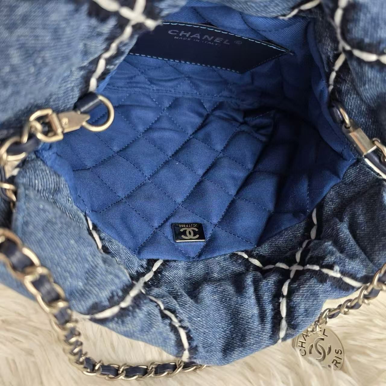シャネル デニムバッグ ショルダーバッグ オシャレ A31398