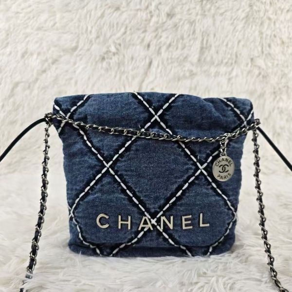 シャネル デニムバッグ ショルダーバッグ オシャレ A31398