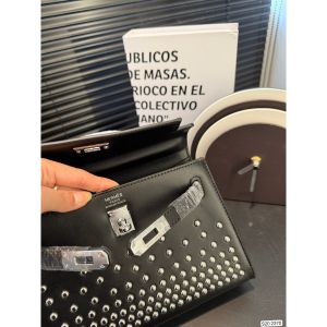 エルメス ショルダーバッグ ブラック mini Kelly2 A31409