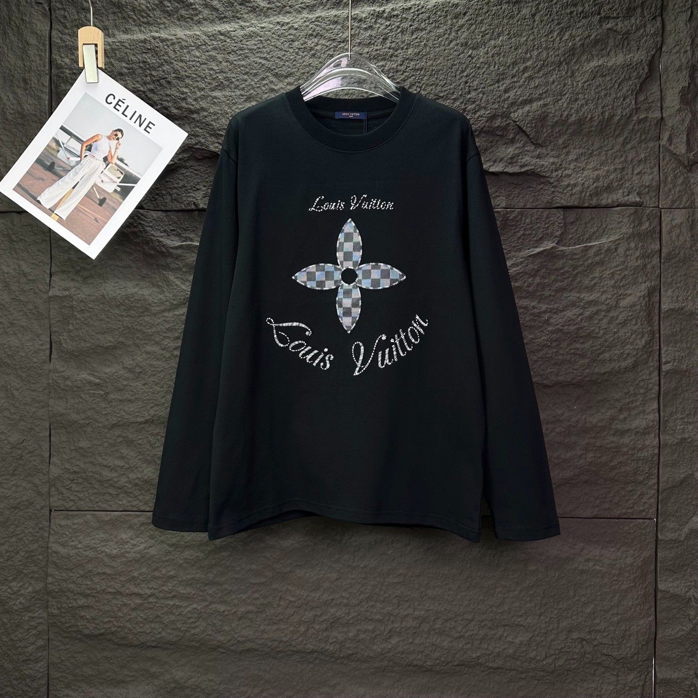 ルイヴィトン 長袖Tシャツ ロンT カップル コットン A31417