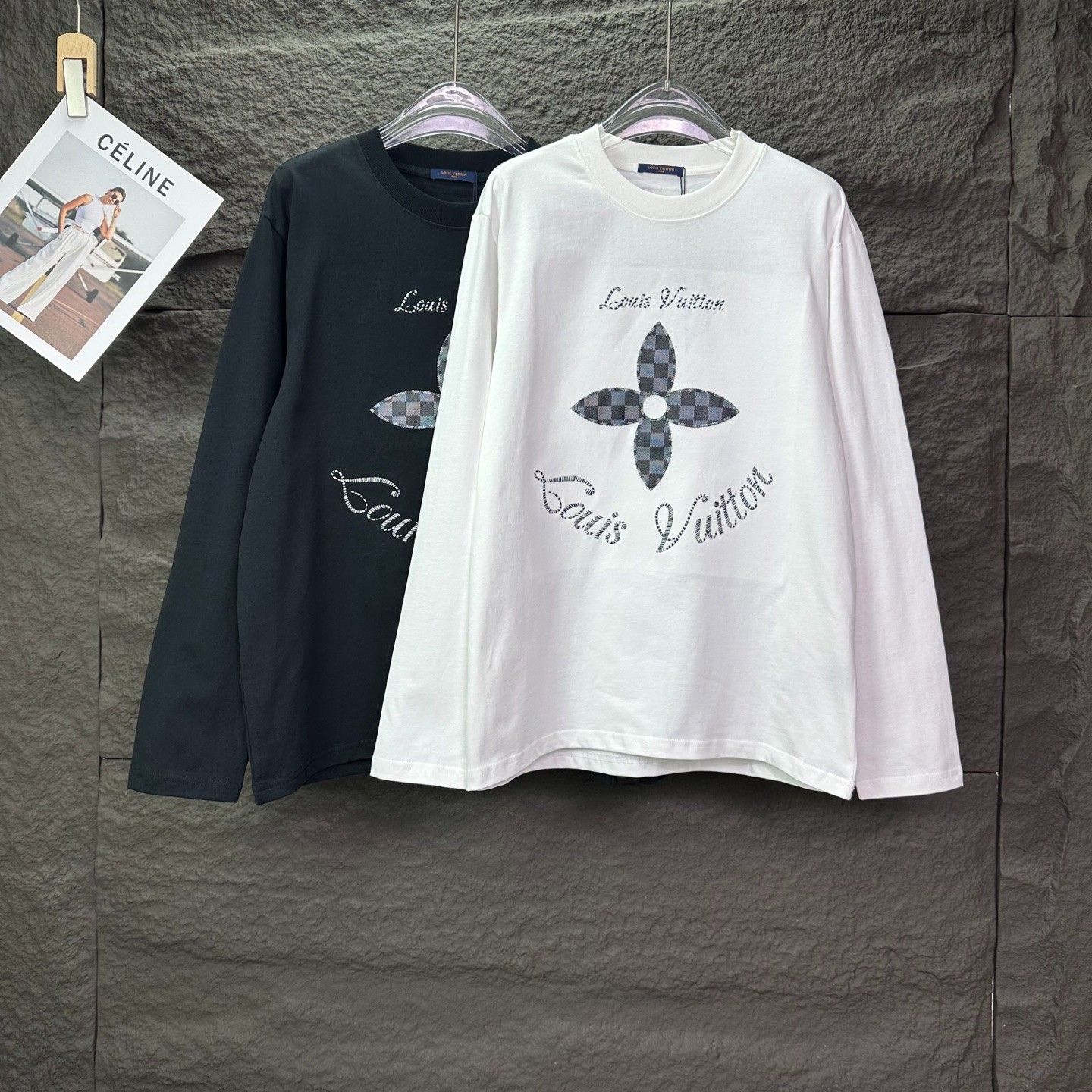 ルイヴィトン 長袖Tシャツ ロンT カップル コットン A31417