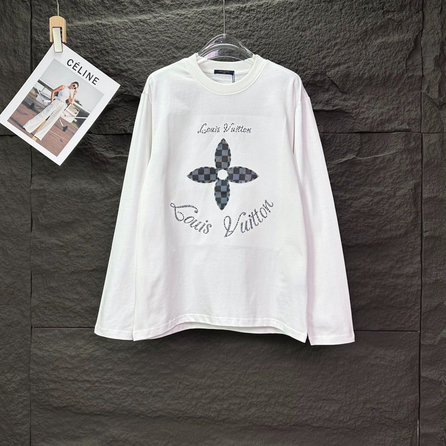 ルイヴィトン 長袖Tシャツ ロンT カップル コットン A31417