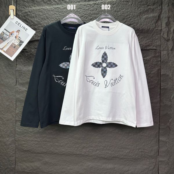 ルイヴィトン 長袖Tシャツ ロンT カップル コットン A31417