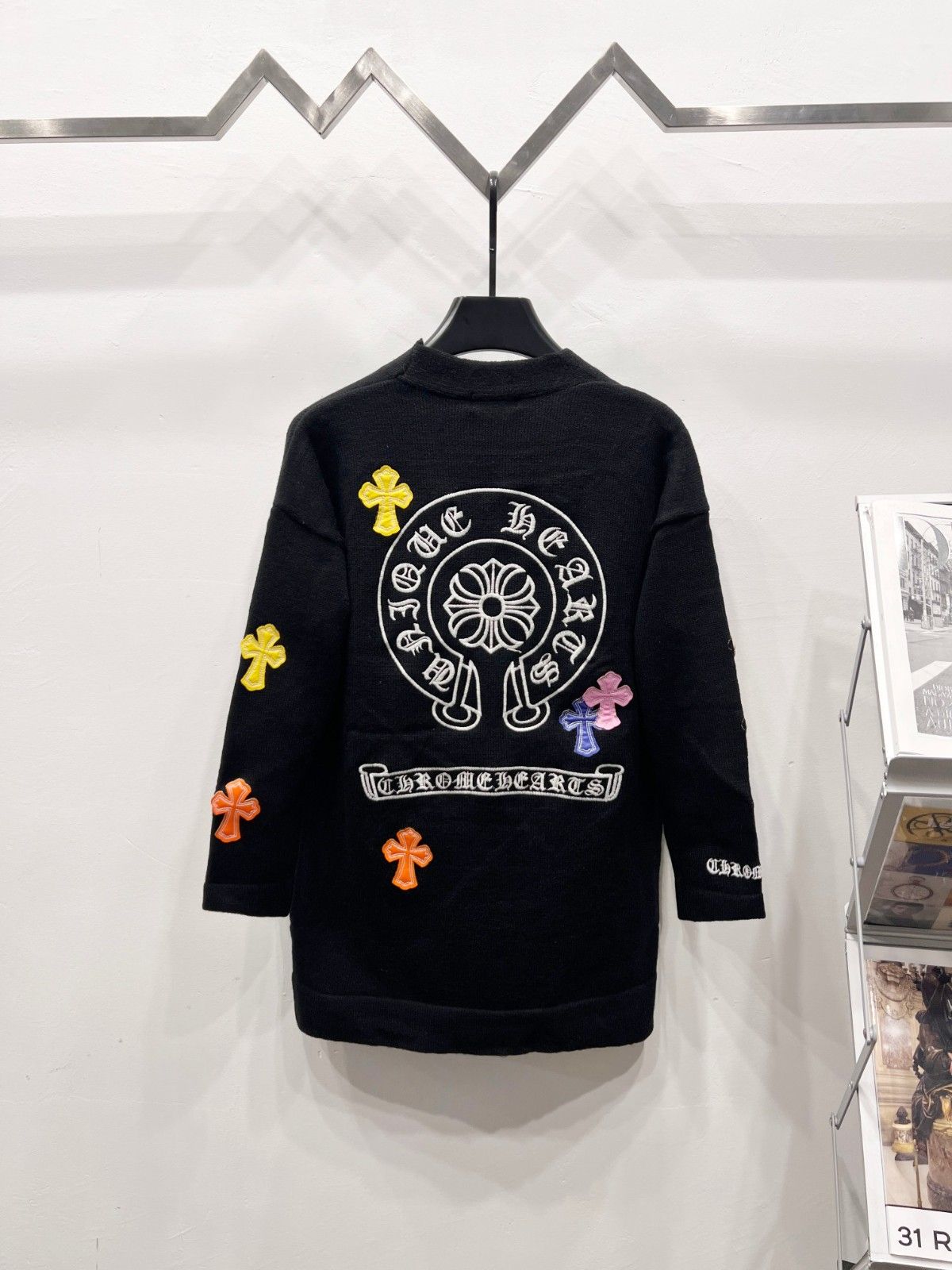 クロムハーツ カーディガン ニット オシャレ A31416