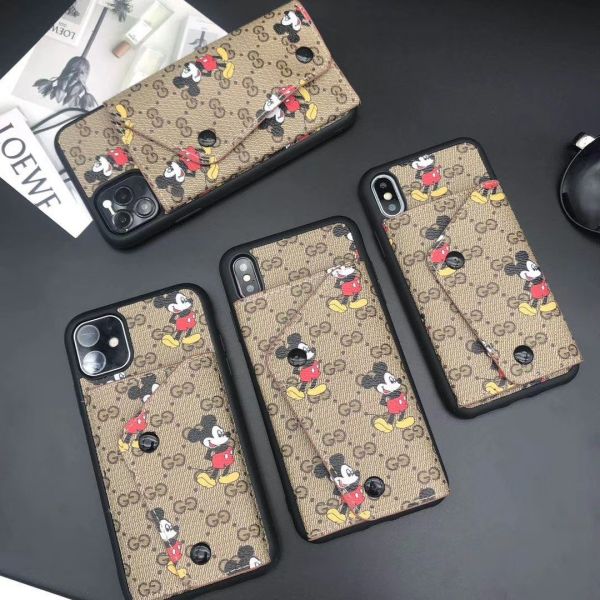 グッチ × ディズニー ミッキーコラボ iphone17 16 15 14 13 12 11 ケース