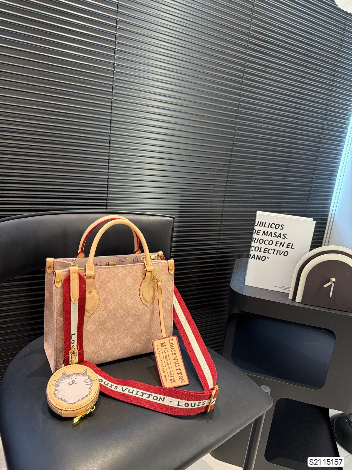 ルイヴィトン 猫 Grace Coddington トートバッグ 大人気 A31449