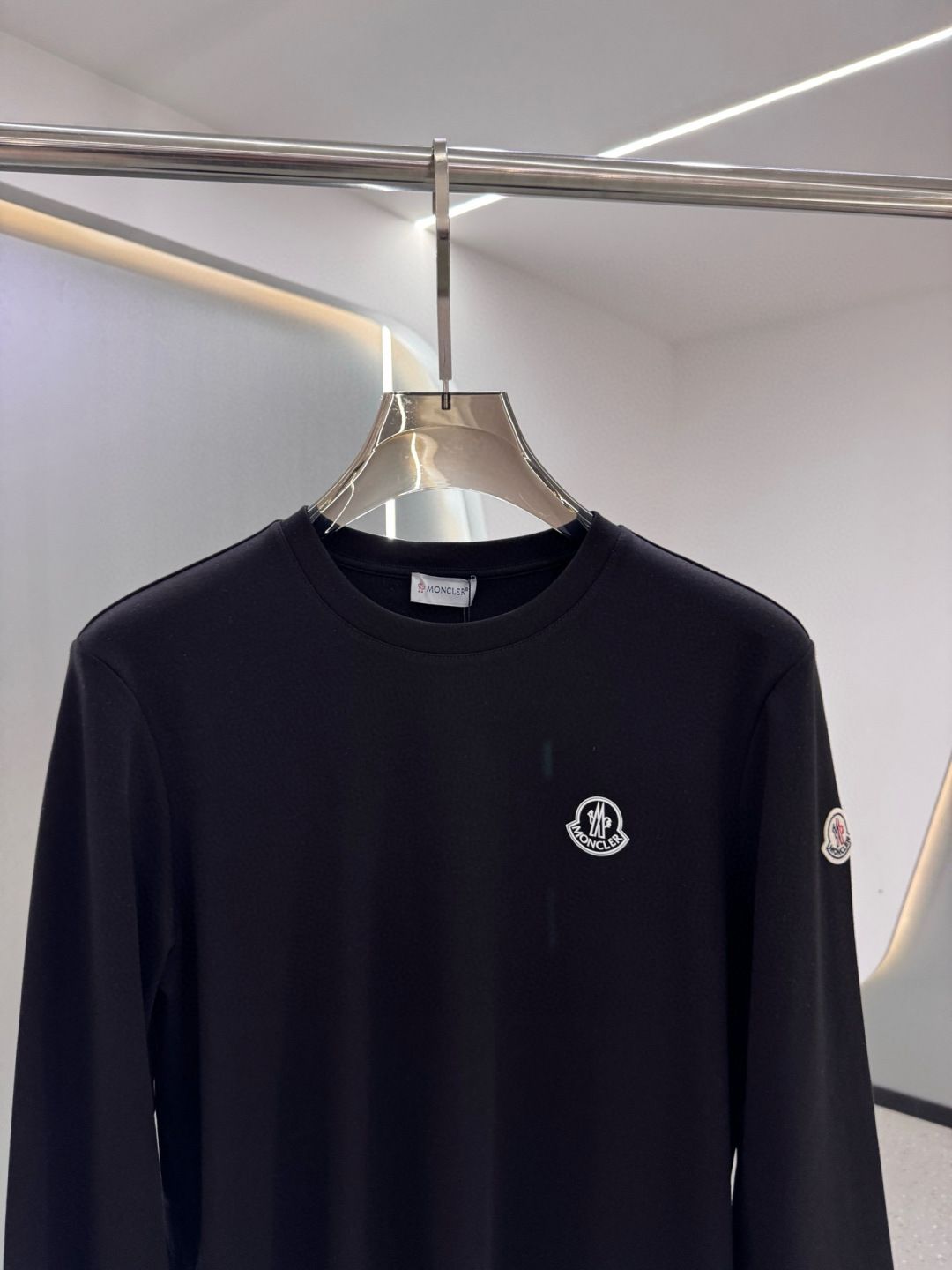 モンクレール 半袖tシャツ ロンT コットン ゆったり A31443