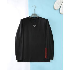 プラダ 半袖tシャツ ロンT コットン ゆったり メンズ A31444
