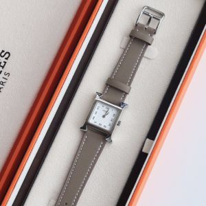 エルメス H-Hour 腕時計 レザー クラシック A31476