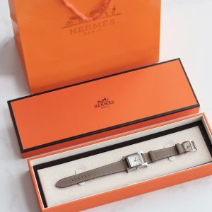 エルメス H-Hour 腕時計 レザー クラシック A31476