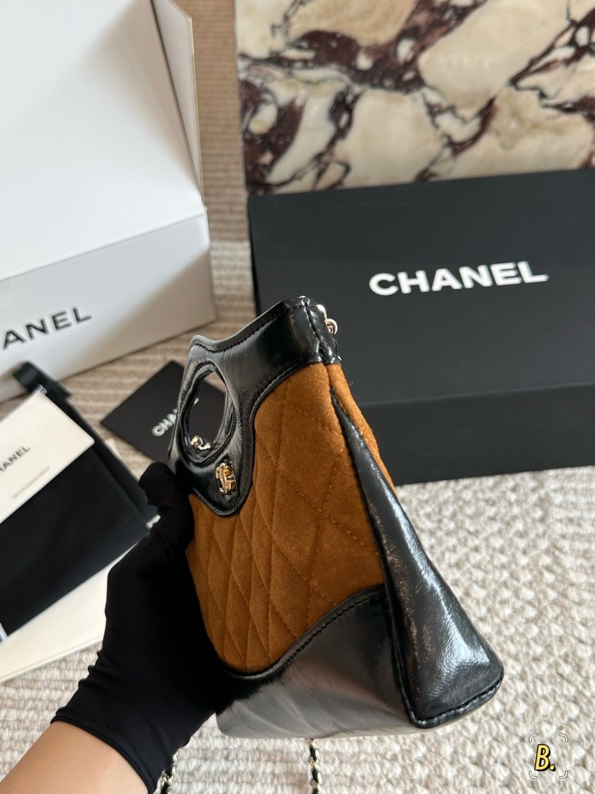シャネル 31bag nan ショルダーバッグ レザー 可愛い A31483