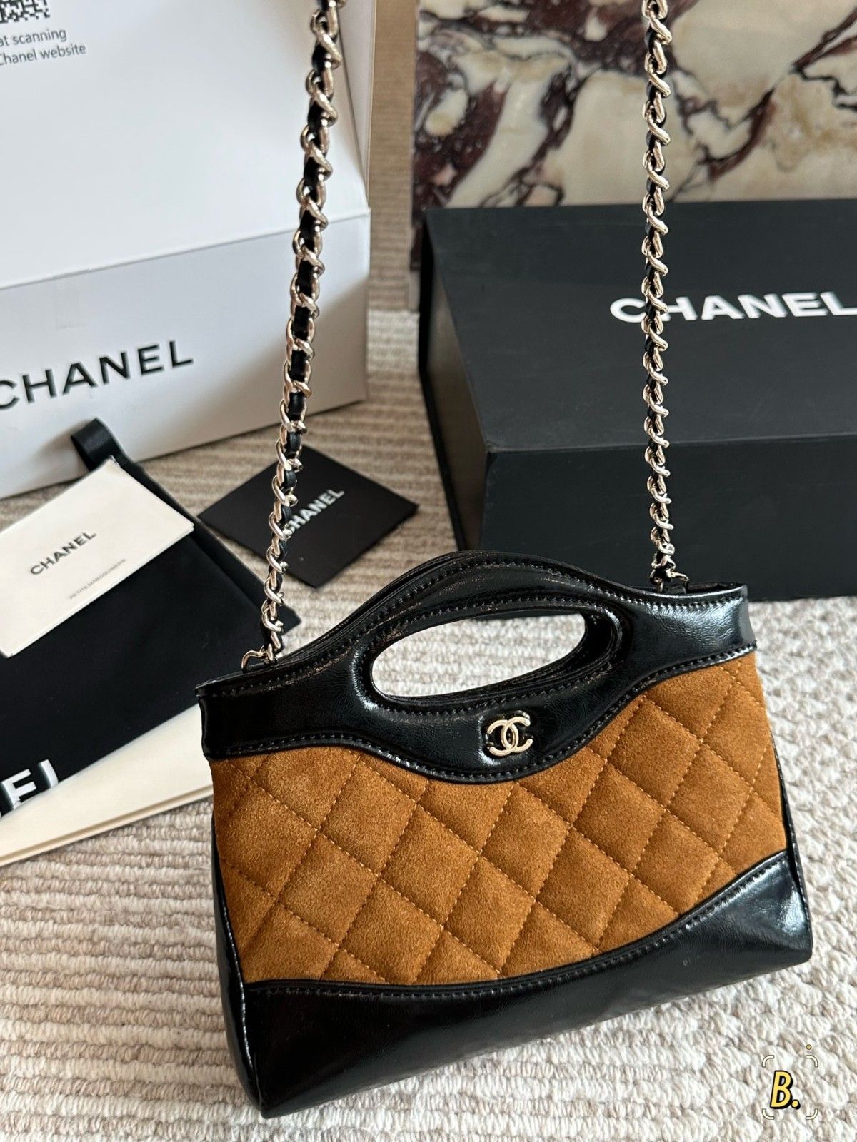 シャネル 31bag nan ショルダーバッグ レザー 可愛い A31483