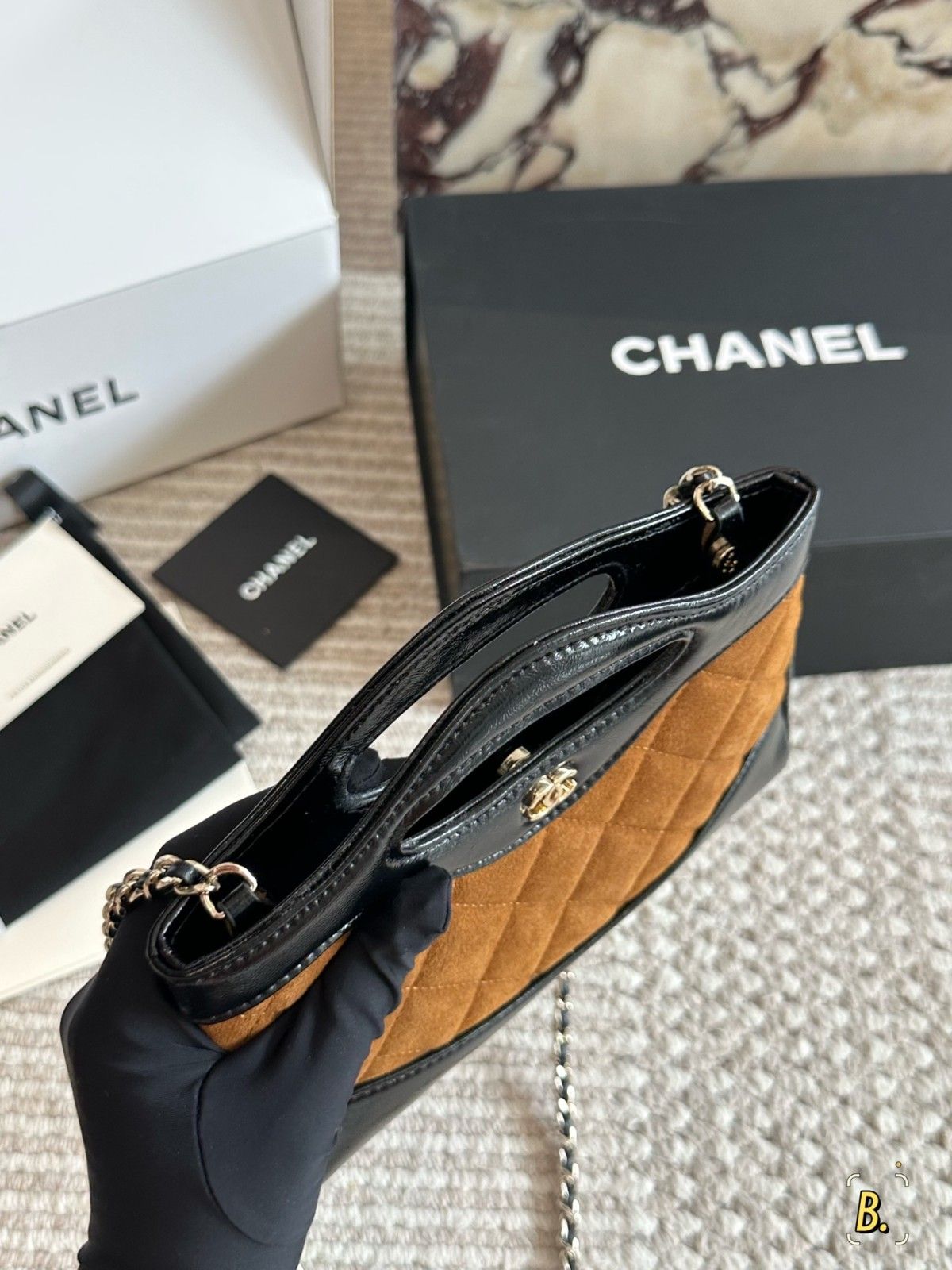シャネル 31bag nan ショルダーバッグ レザー 可愛い A31483