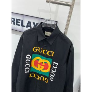 グッチ シャツ 長袖 オーバーサイズ A31462