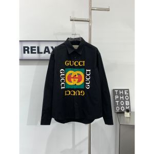 グッチ シャツ 長袖 オーバーサイズ A31462