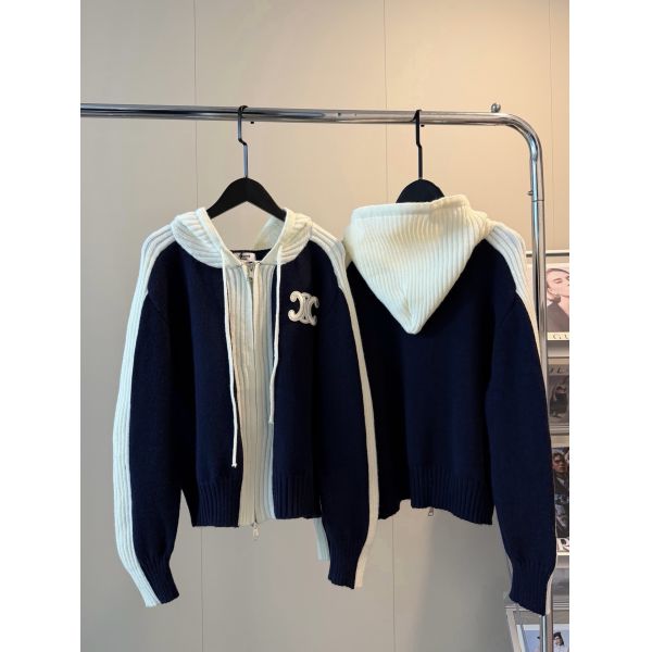 セリーヌ ジャケット ニット レディース 可愛い A31473