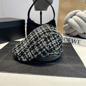 ディオール クラシック ハウンドトゥース ベレー帽 A31497